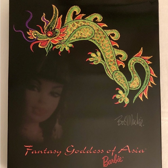 🔥1998 Vintage Bob Mackie Fantasy Goddess of Asia Barbie Limited Edition NRFB🔥 - Picture 14 of 16